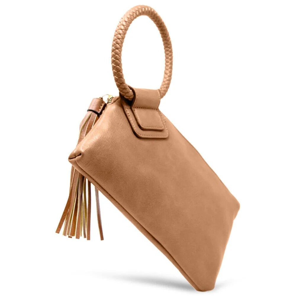 Tassel Wristlet Clutch