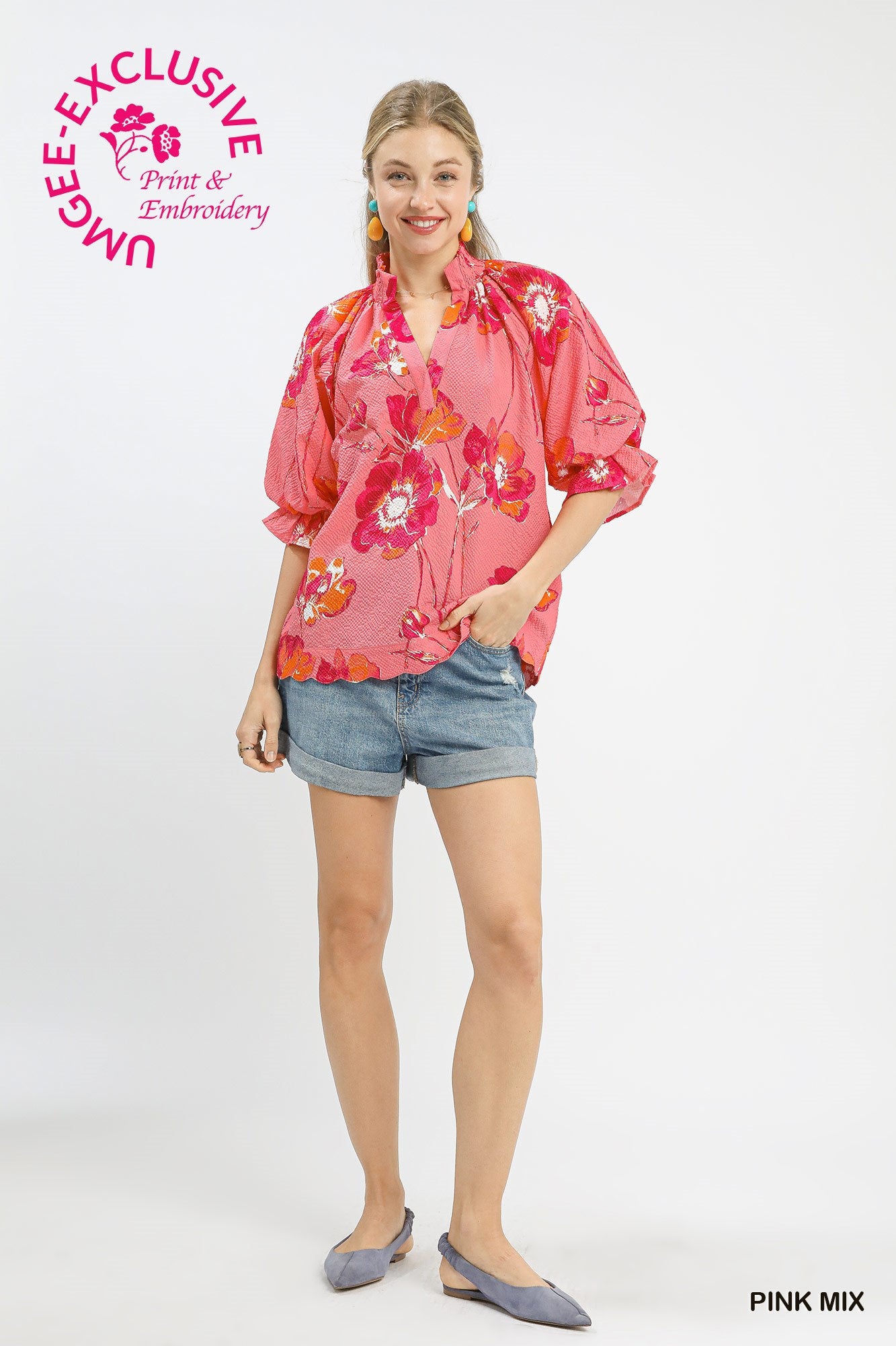 The Pink Garden Top