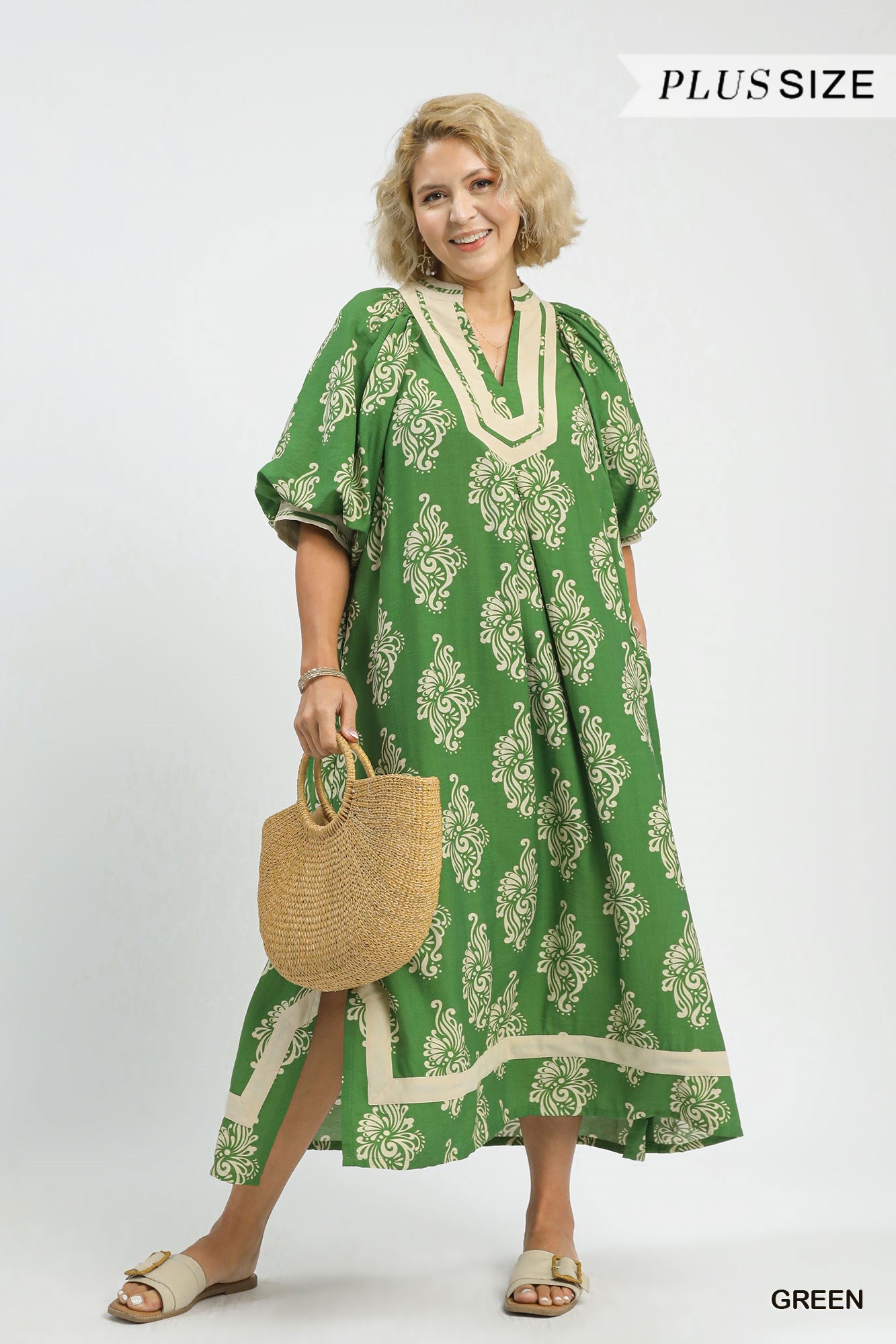 The Tropical Mix Dress - Curvy