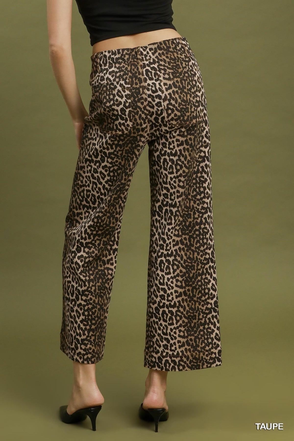 š The Monroe Leopard Pants ā Taupe