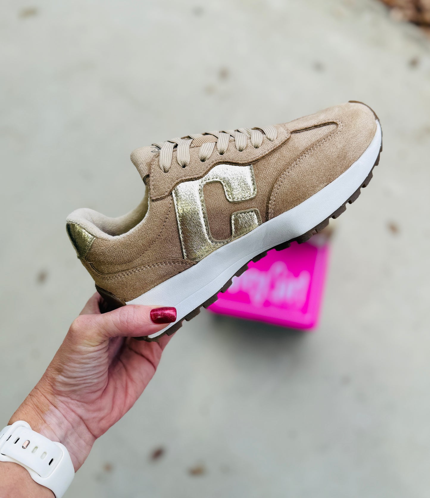 Corkys No Prob Camel Faux Suede