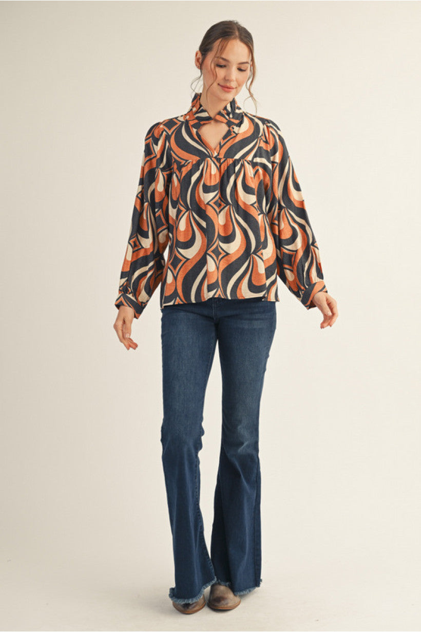 The Monroe Retro Top