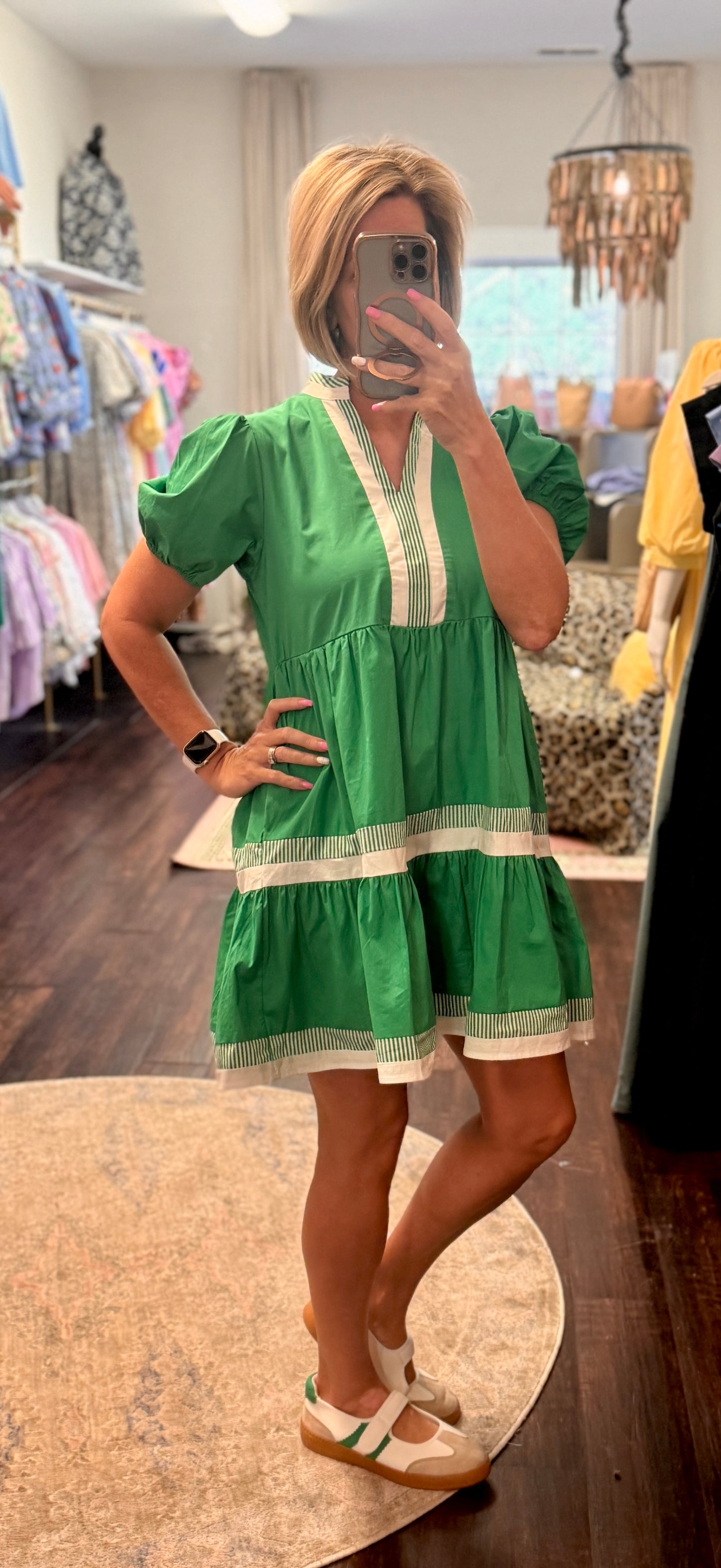 The Green With Envy Dress