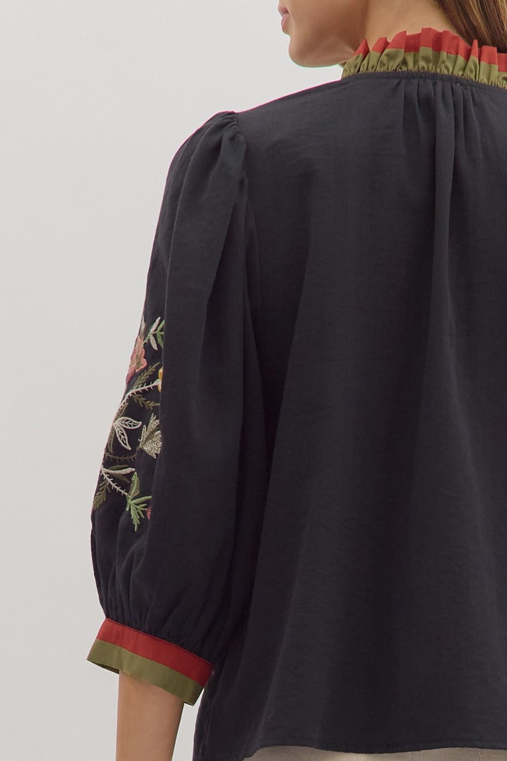 The Briar Embroidered Top