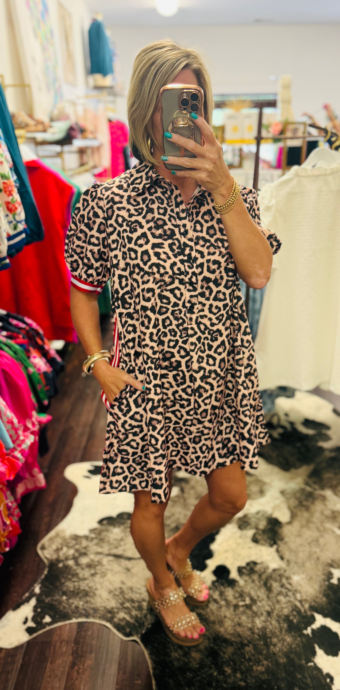 The Fierce & Flirty Leopard Dress