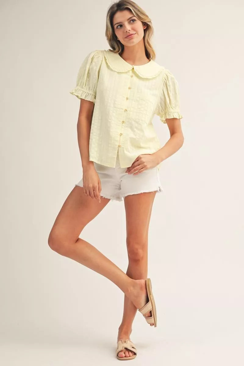 The Buttercream Garden Blouse