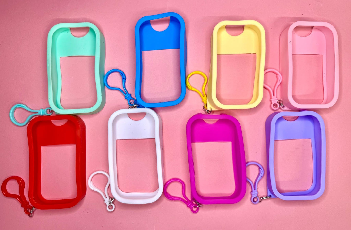 Hand Sanitizer Holder Keychain