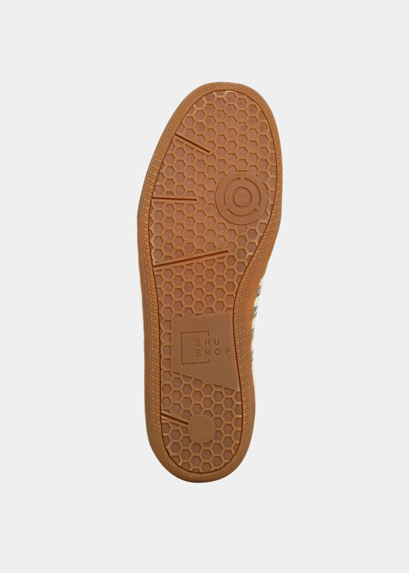 The Stevie Shu Shop Sneaker Beige Leopard