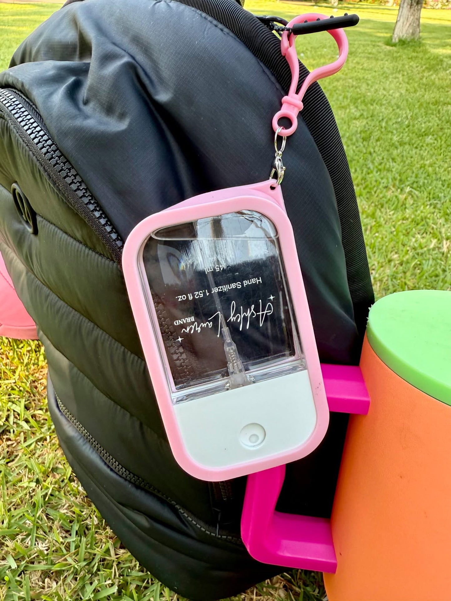 Hand Sanitizer Holder Keychain