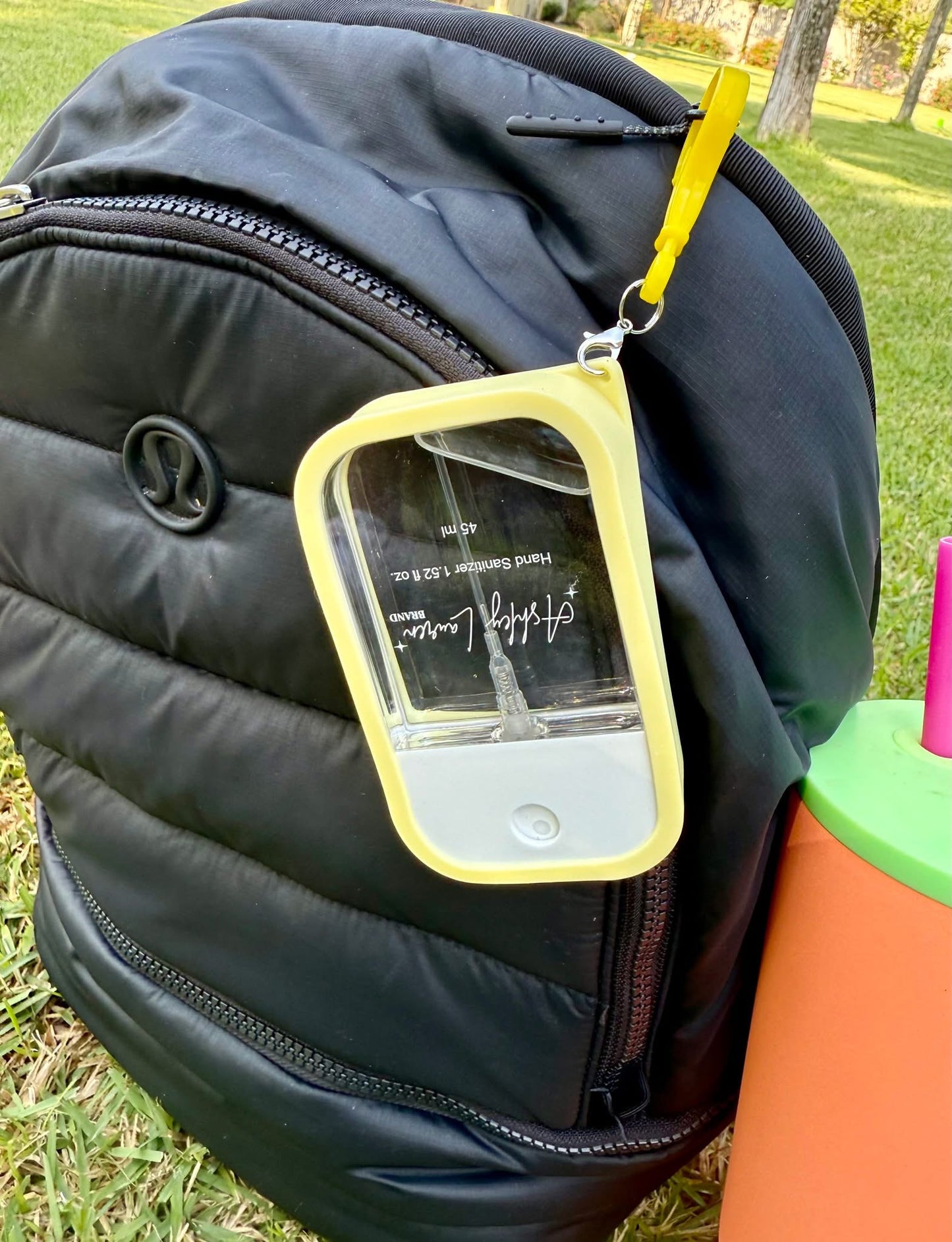 Hand Sanitizer Holder Keychain