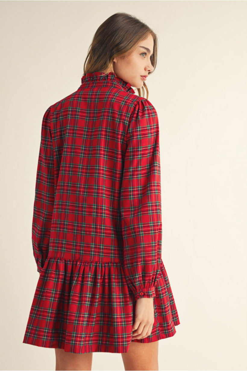 The Clara Plaid Dress