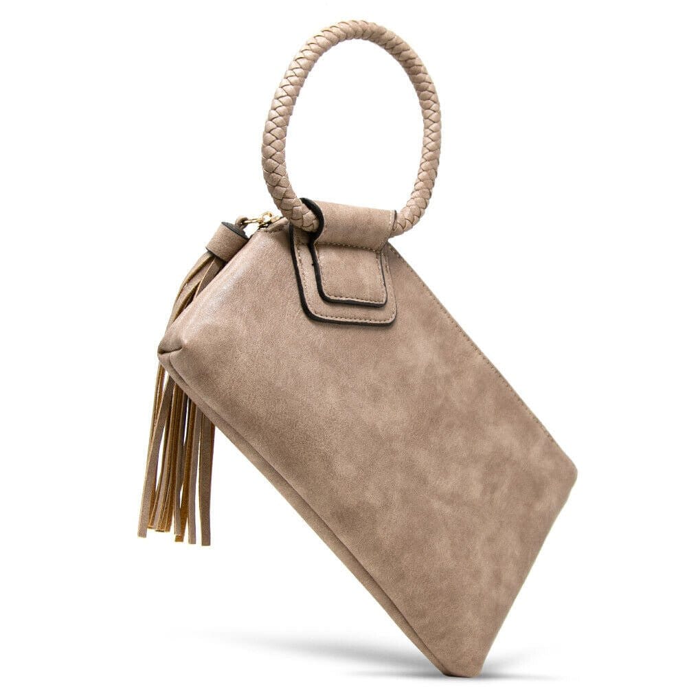 Tassel Wristlet Clutch