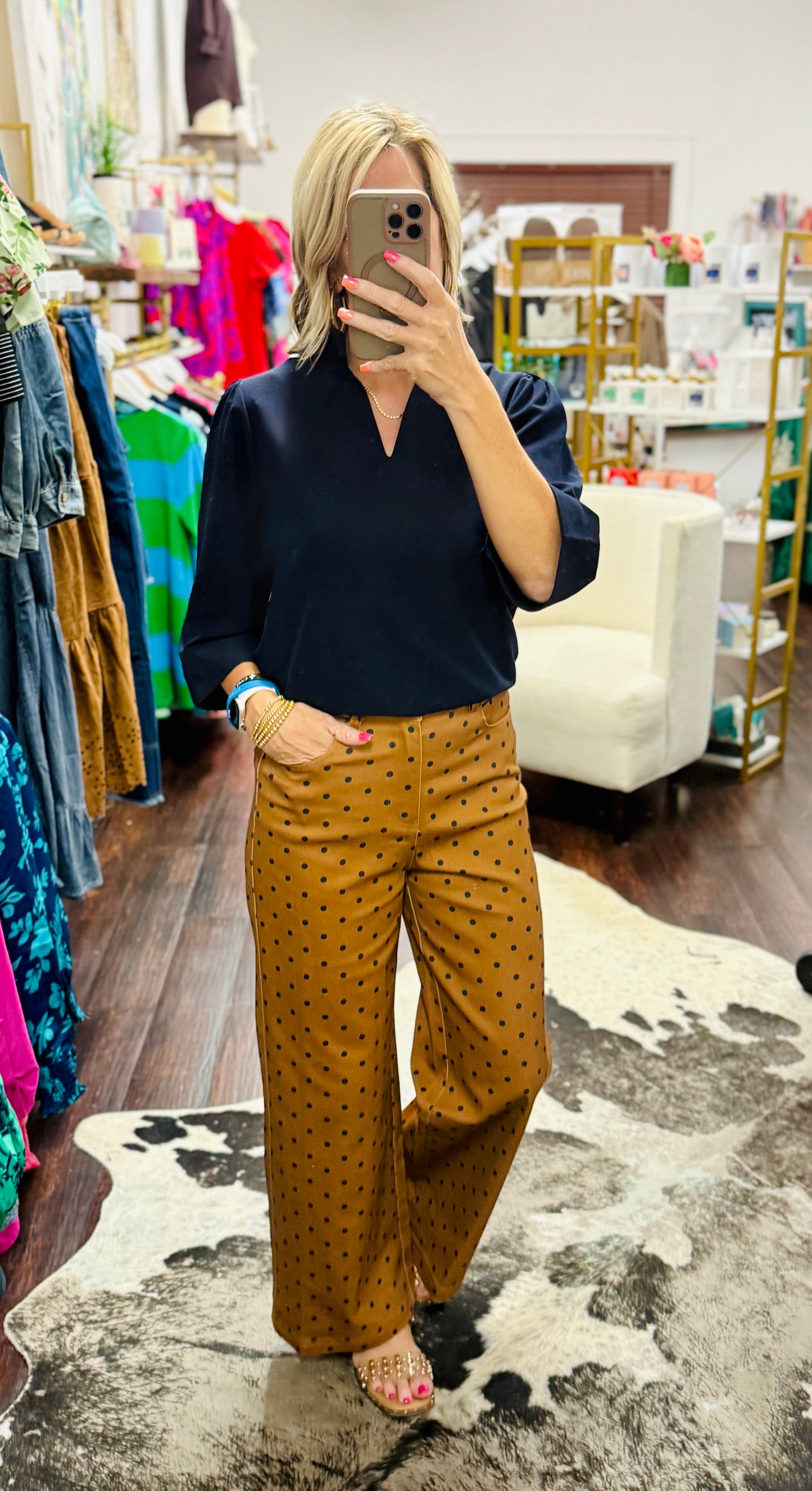 Dot Your Way Pants