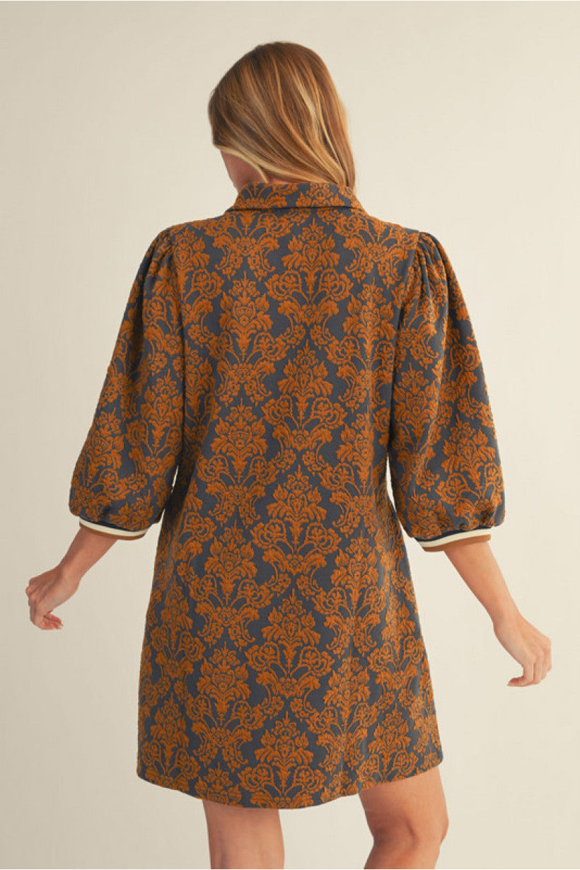 The Preston Jacquard Dress