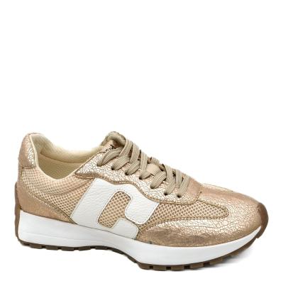 Corkys No Prob Sneaker – Gold Crinkle Metallic