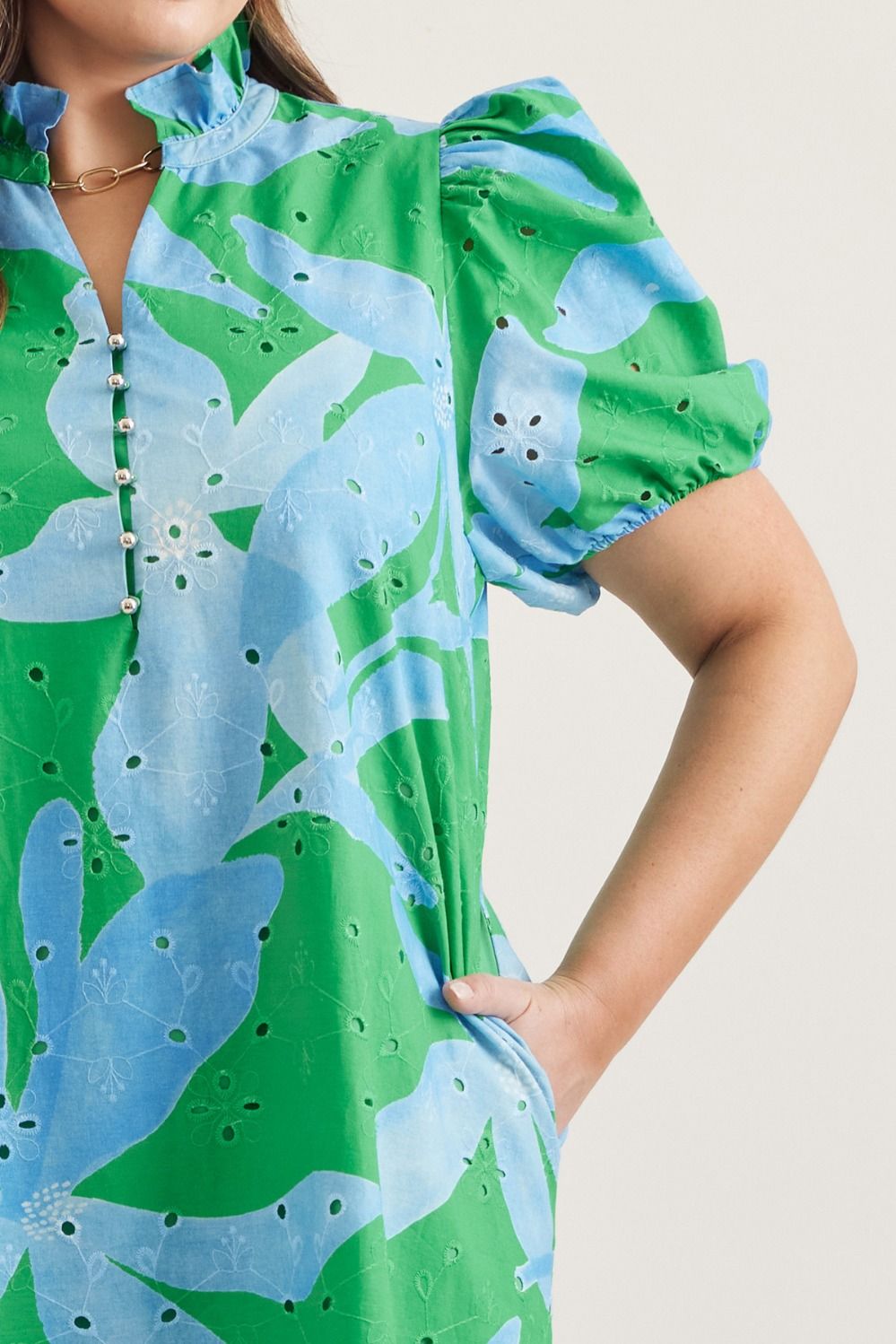 The Lagoon Bloom Midi Dress