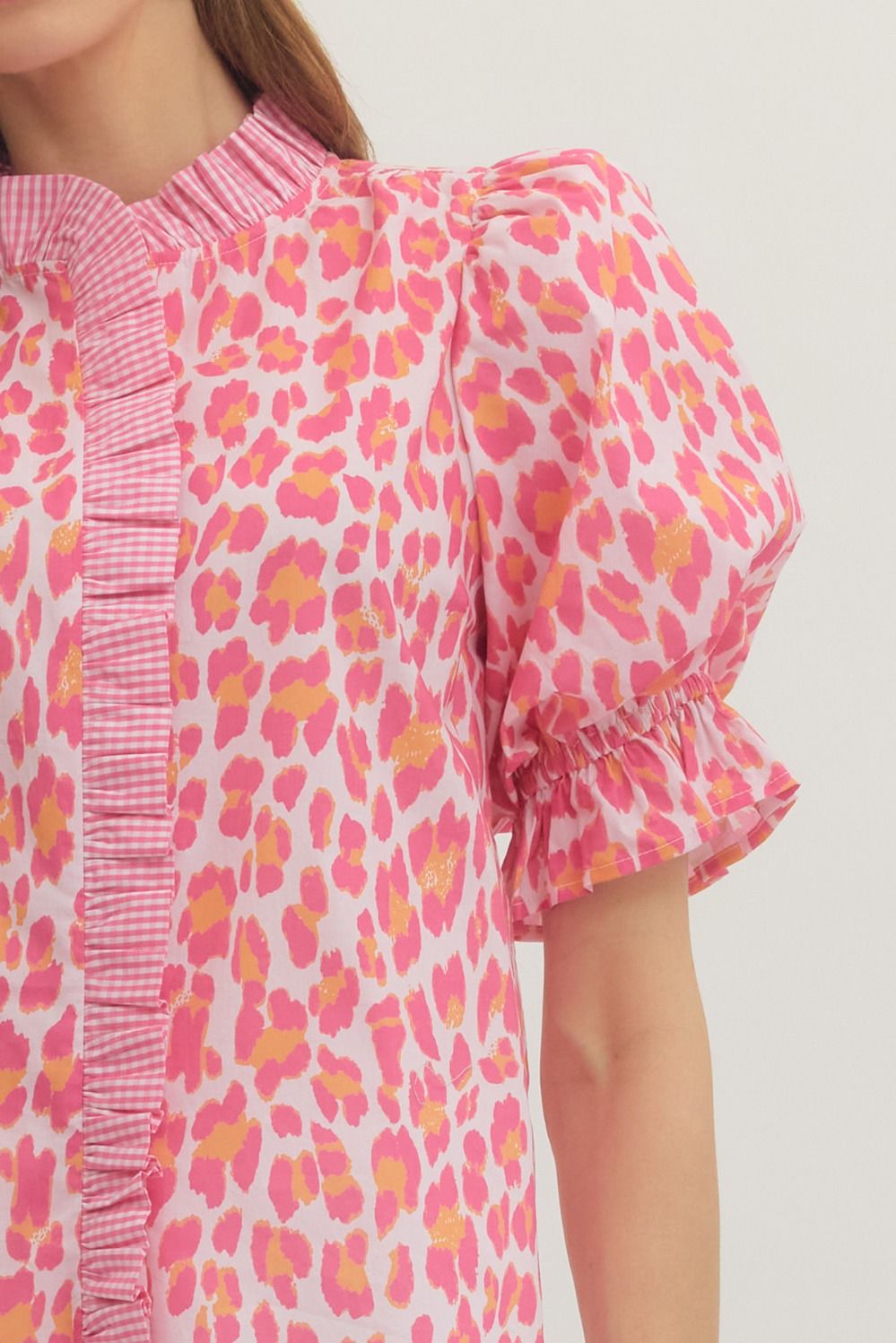 The Rose Wild Ruffle Blouse