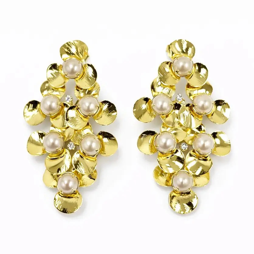 Sheila Fajl Garden Pearl Earrings
