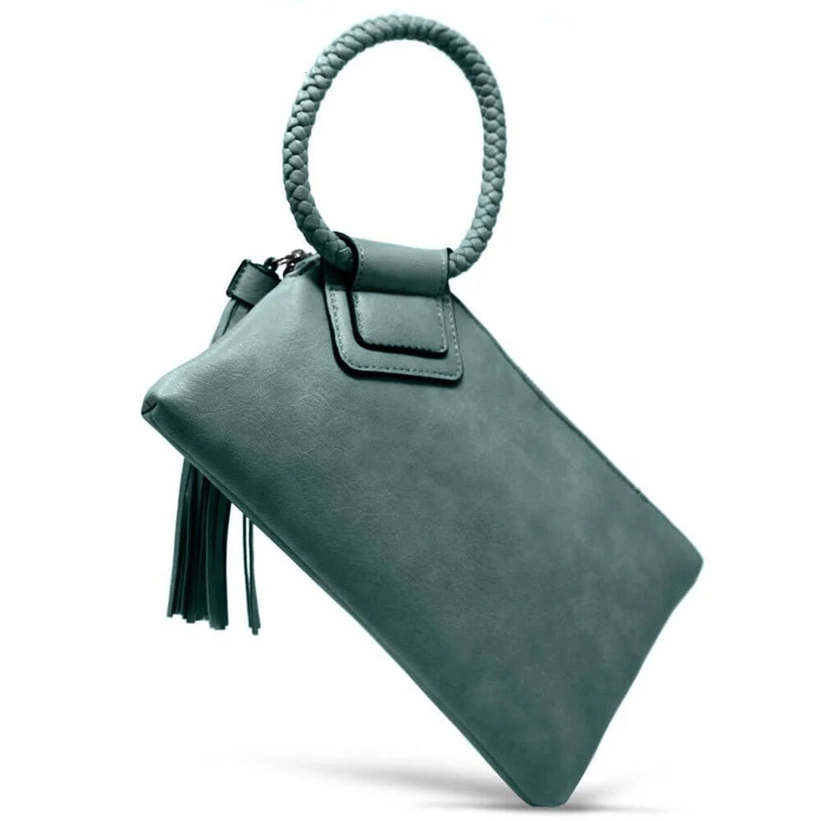 Tassel Wristlet Clutch