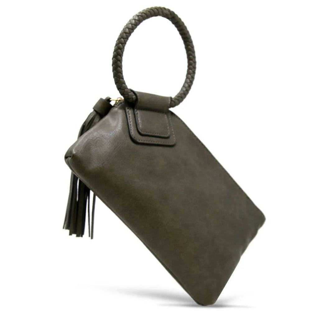 Tassel Wristlet Clutch