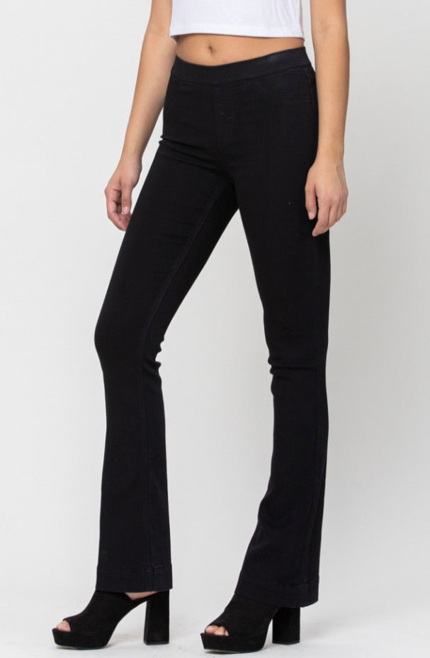 ***RESTOCK***Black Pull On Flare Cello 30"