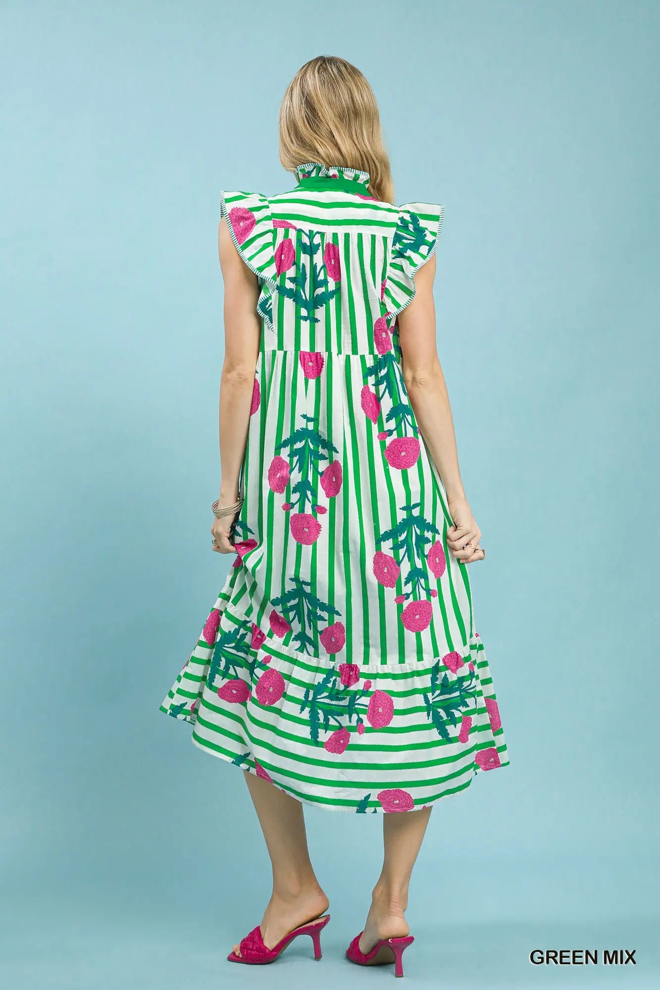 The Coastal Garden Midi Dress