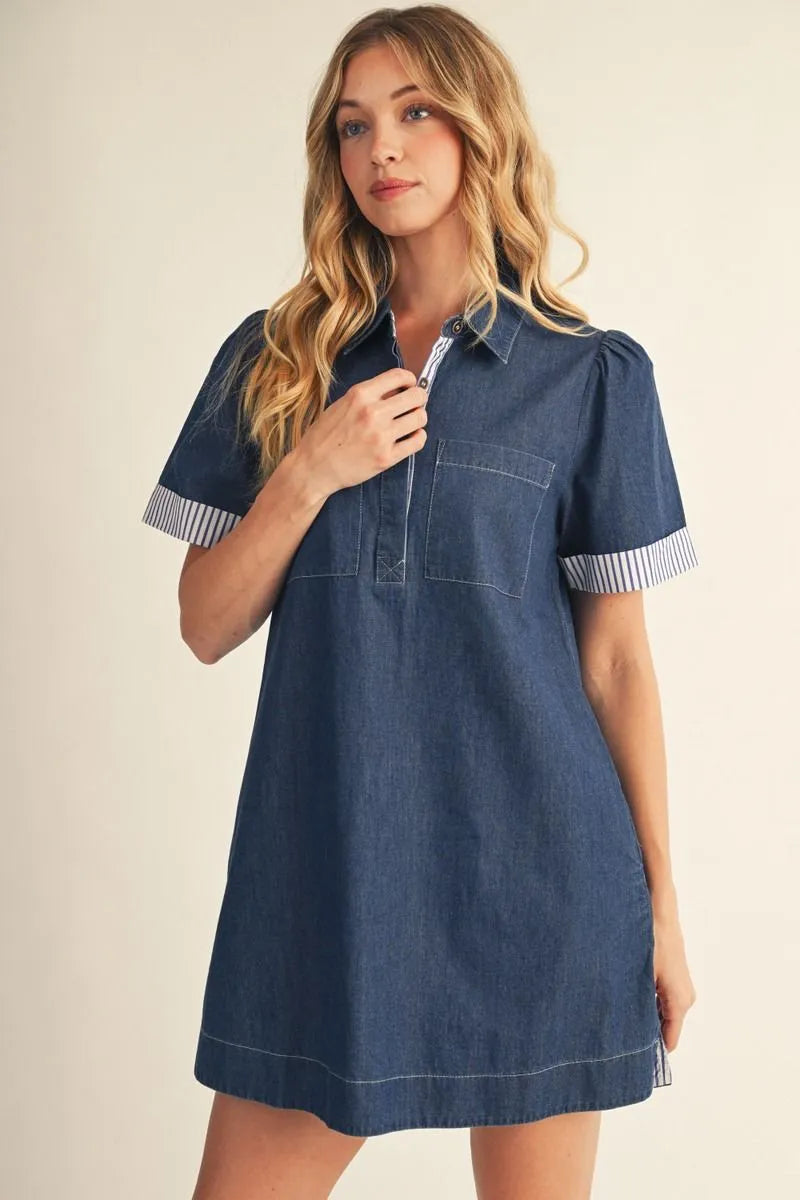 The Denim Days Shift Dress