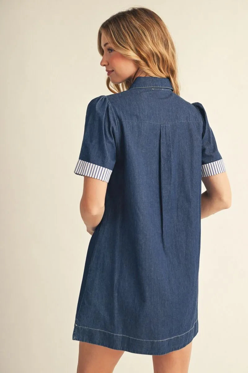 The Denim Days Shift Dress