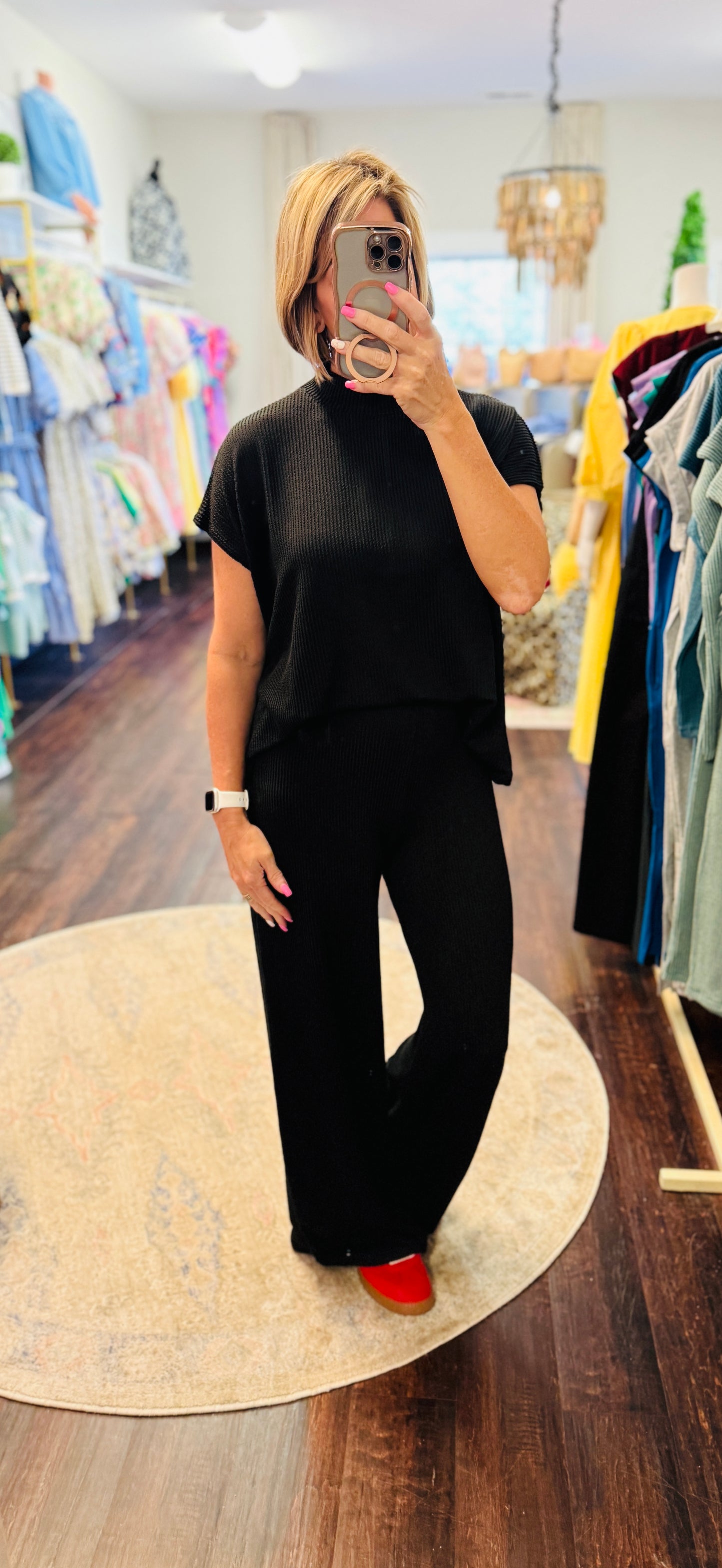 The Everyday Ease Ribbed Set