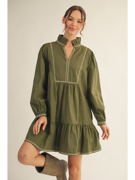 The Rowan Tiered Mini Dress