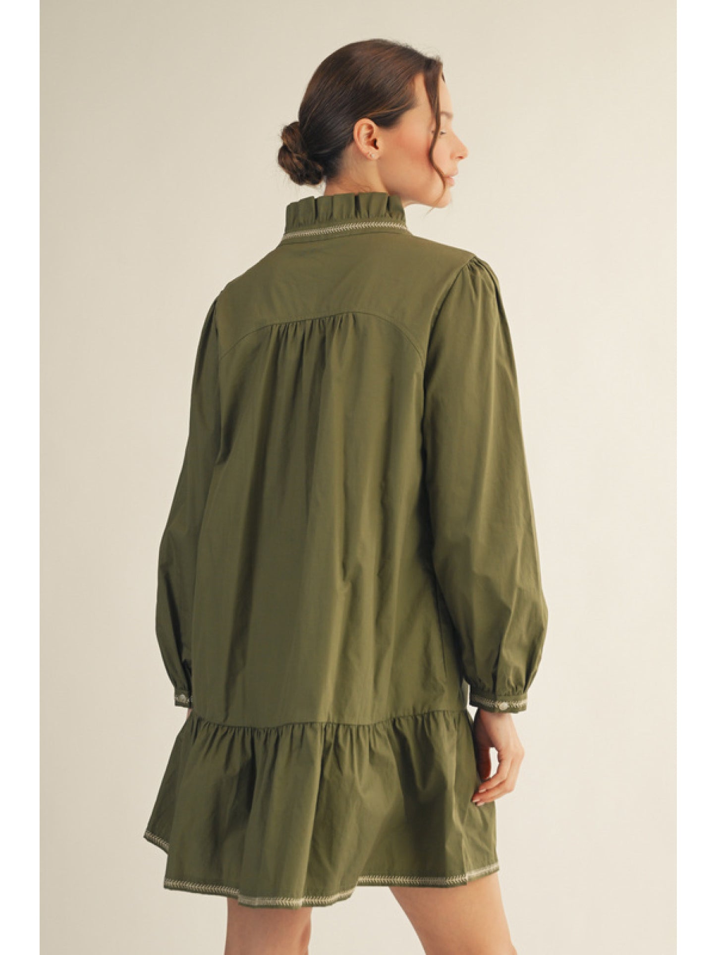 The Rowan Tiered Mini Dress