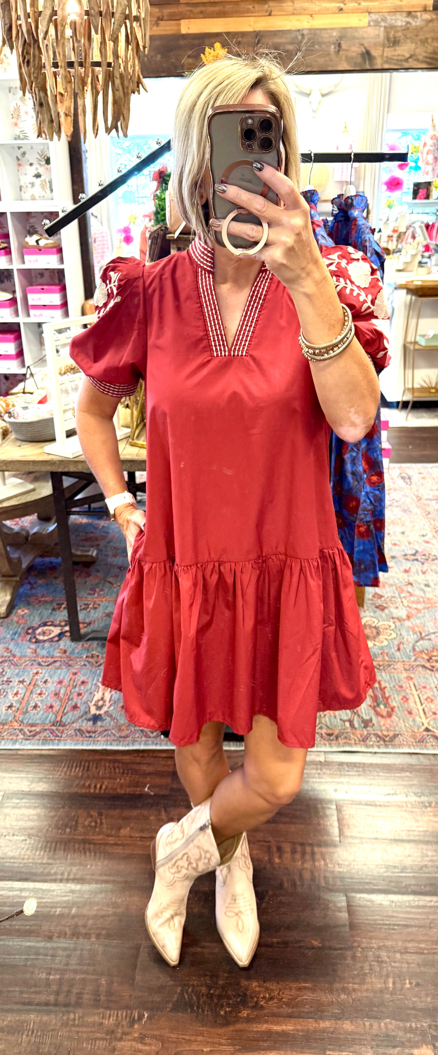 The Clara Embroidered Dress