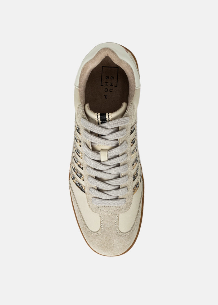 The Stevie Shu Shop Sneaker Beige Leopard
