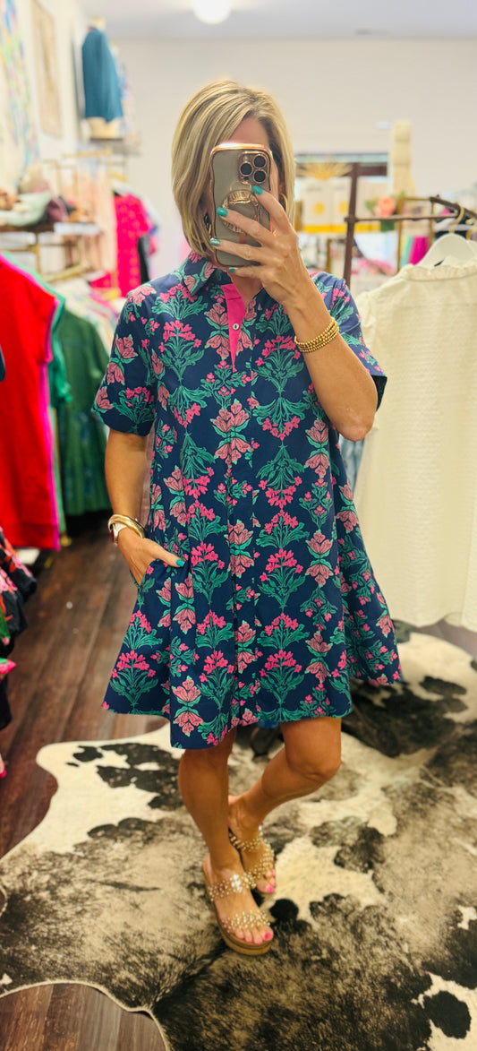 The Midnight Bloom Dress