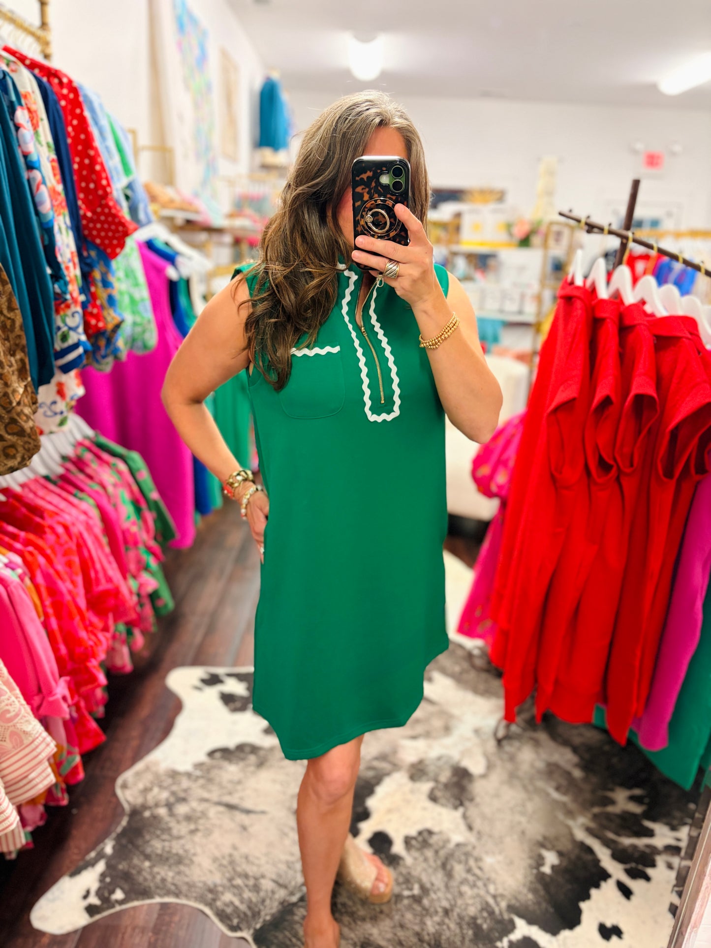 The Emerald Coast Zip-Up Dress