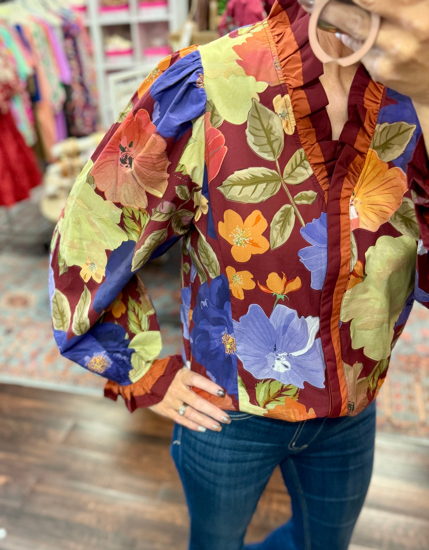 The Lila Blouse