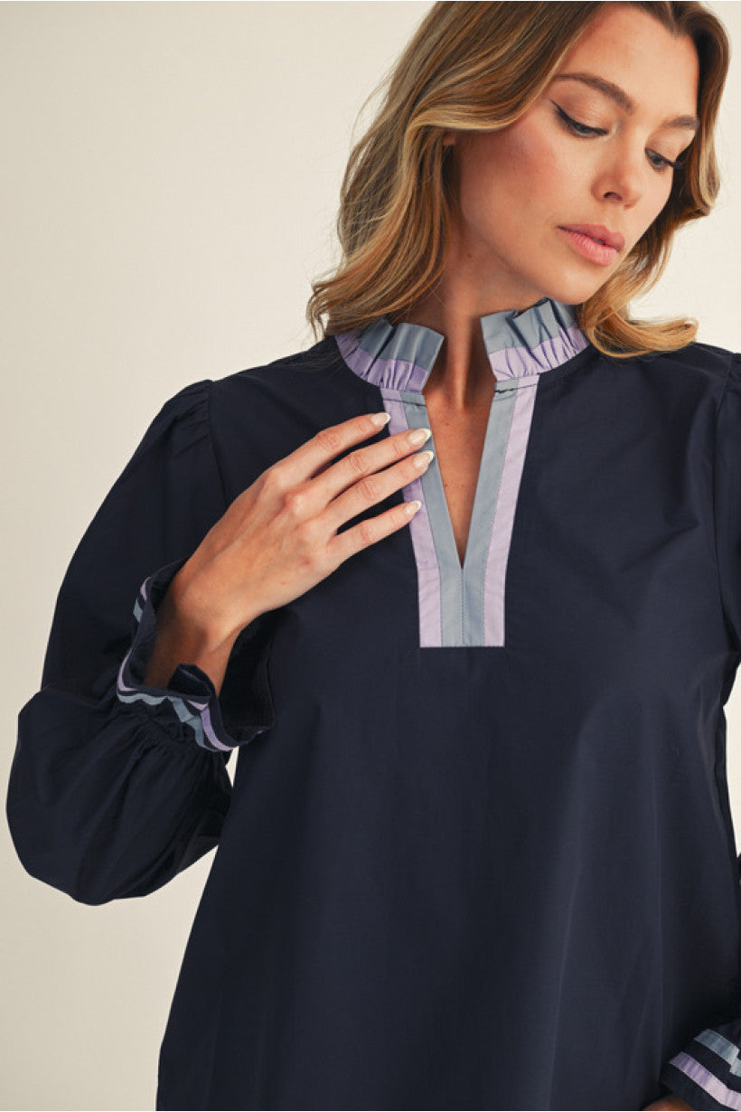 The Kensington Poplin Top