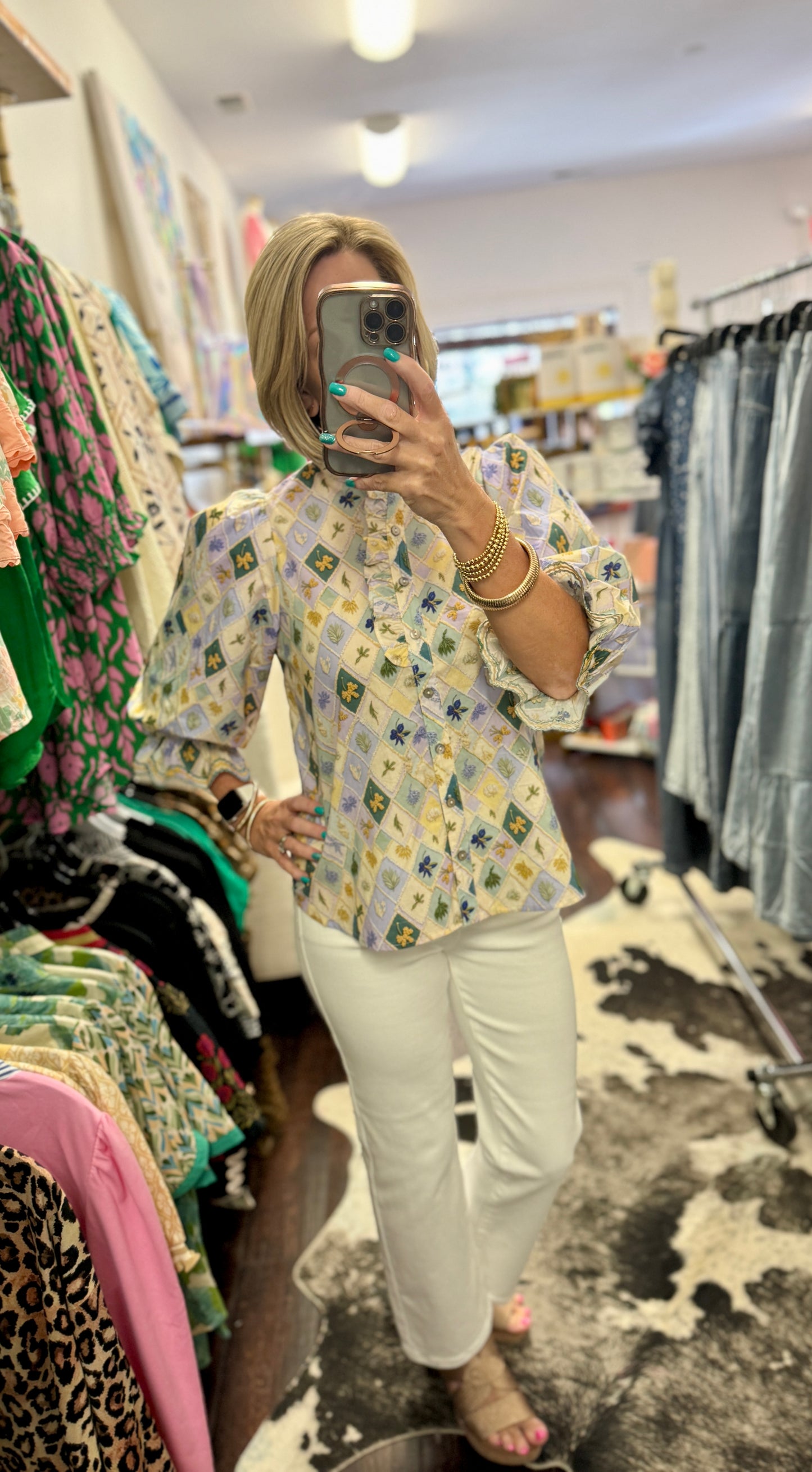 The Pastel Patchwork Blouse