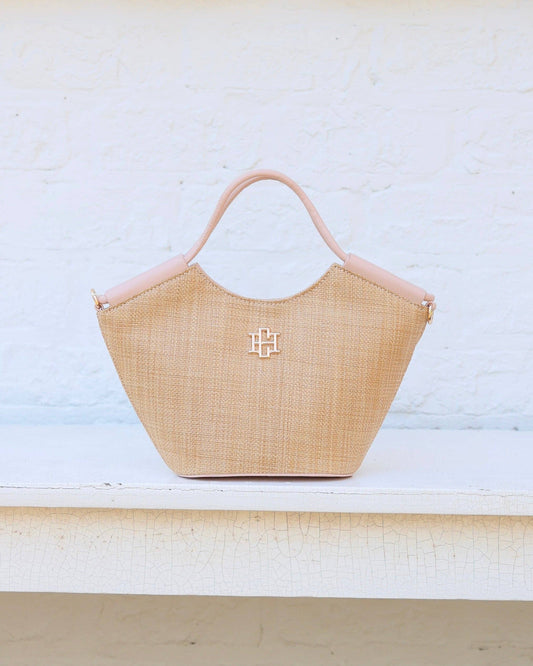 Caroline Hill - Leland Mini Tote Natural Blush: Default