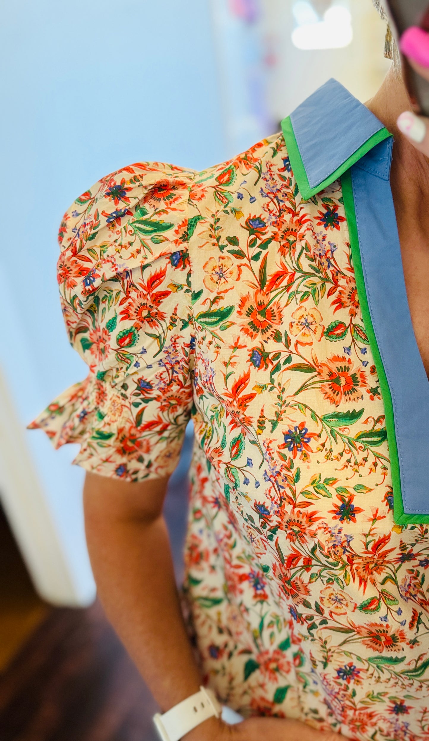 The Charleston Garden Blouse