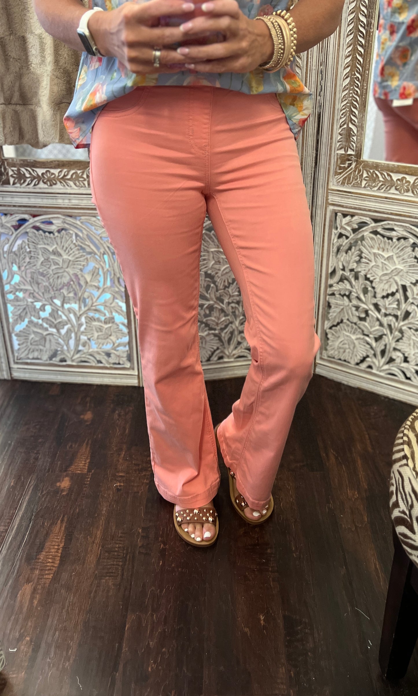 Cello Colored Pull On Jeans
