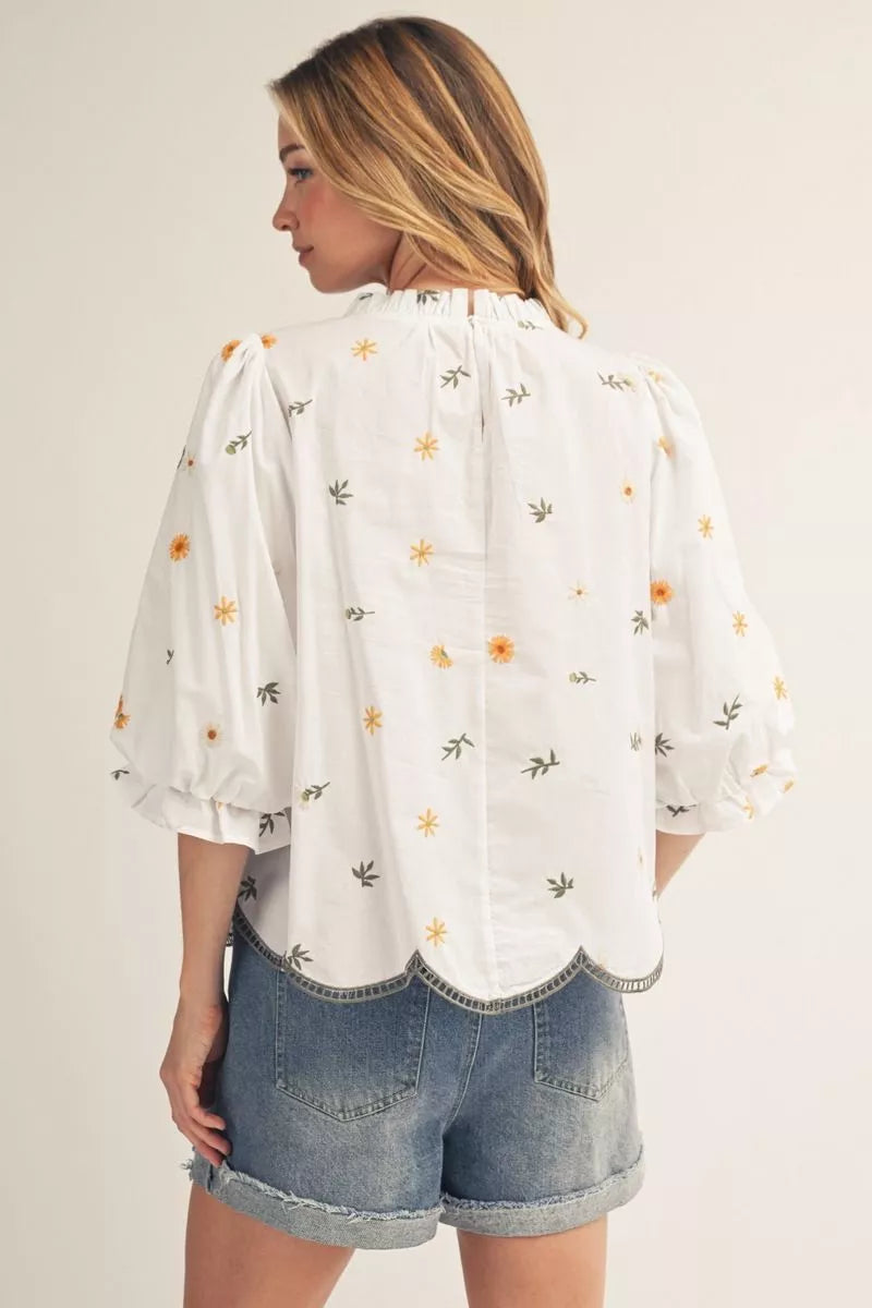 The Sunny Meadow Blouse
