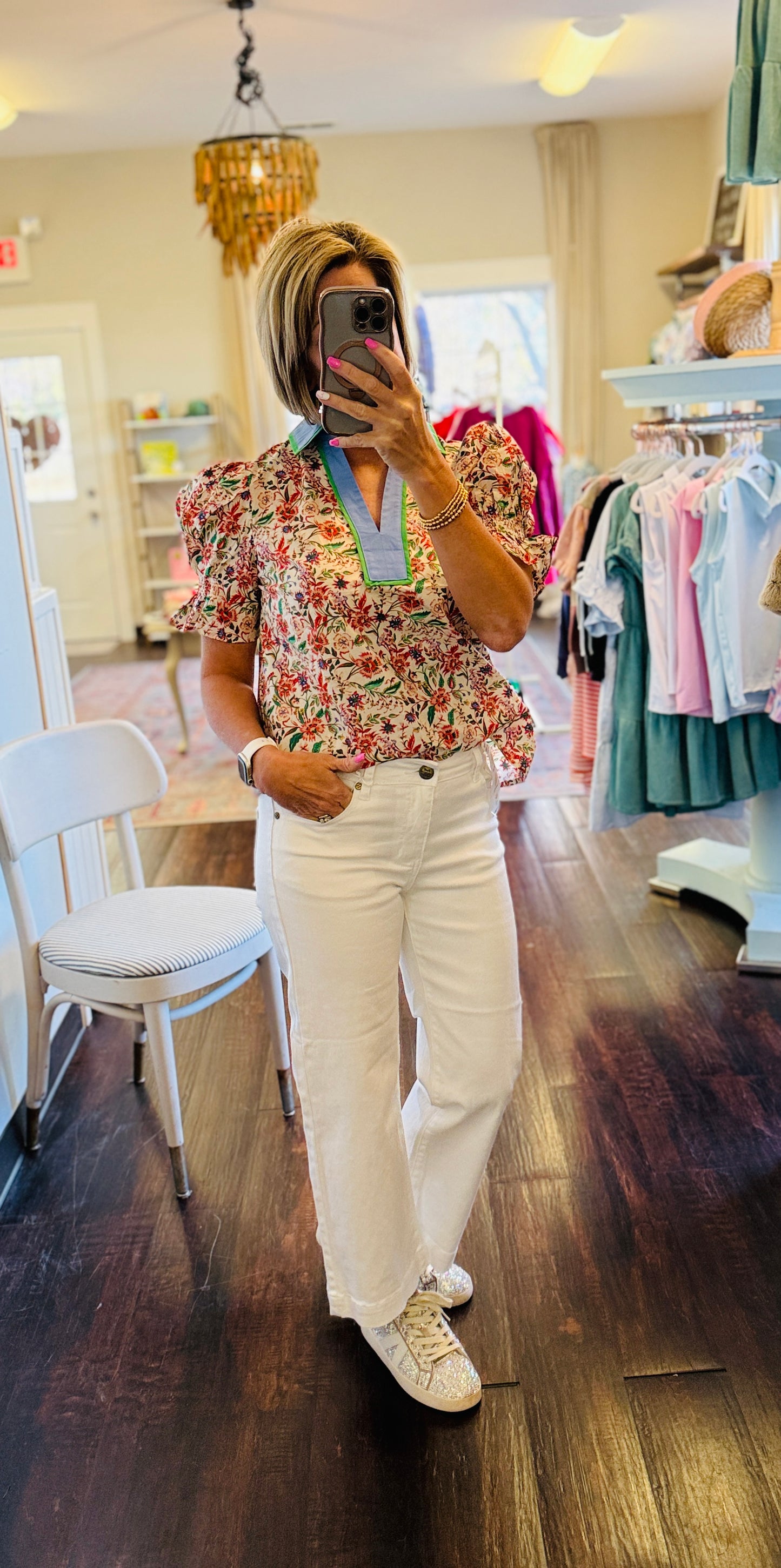 The Charleston Garden Blouse
