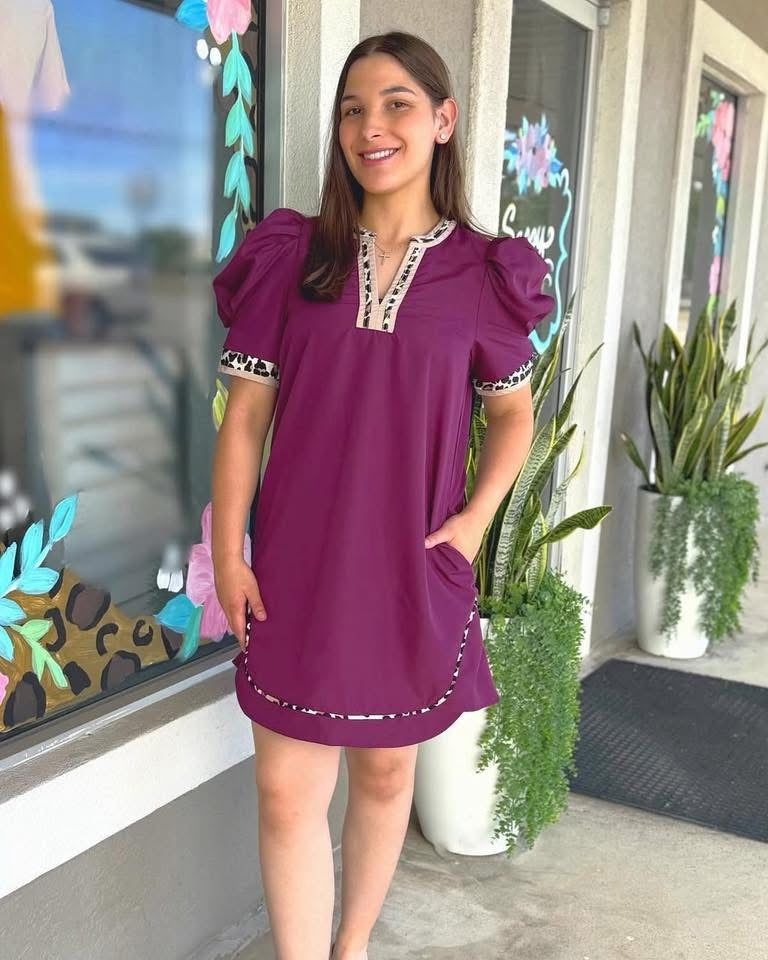 The Wild Grace Puff Sleeve Dress