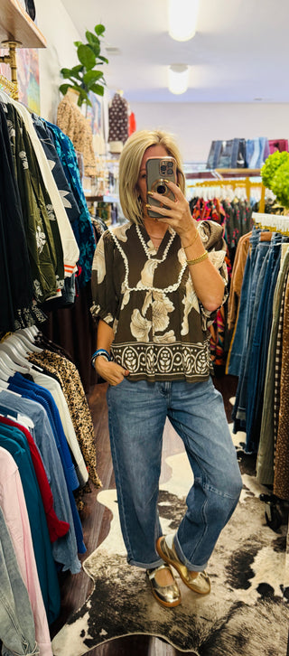 The Vintage Bloom Blouse