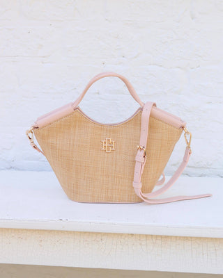Caroline Hill - Leland Mini Tote Natural Blush: Default