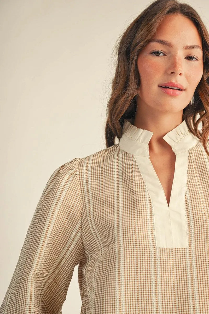 Sunday Stroll Gingham Top