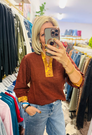 Harvest Detail Top