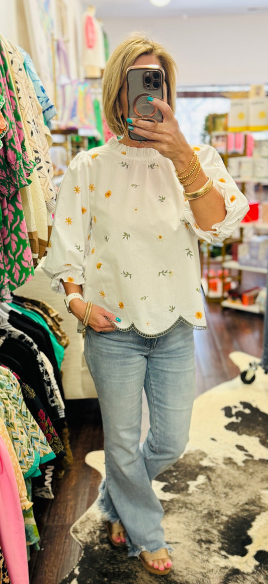 The Sunny Meadow Blouse