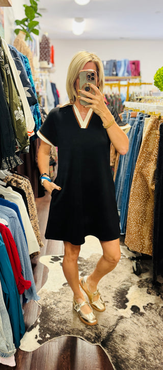 The Collins Contrast Dress